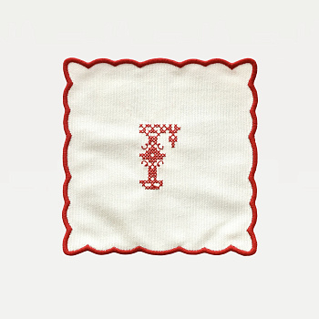 Салфетка под стакан &amp;quot;Костер&amp;quot; (коллекция Алфавит) #