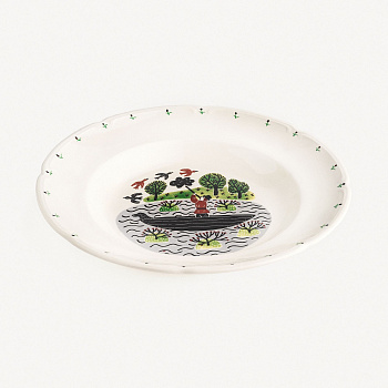 Тарелка суповая &amp;quot;Охота&amp;quot; #