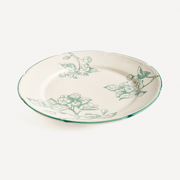 Тарелка плоская с полями &amp;quot;Яблони&amp;quot; #