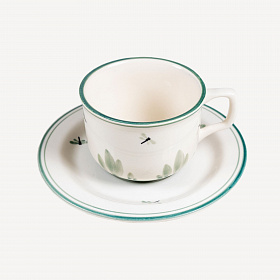 Чайная пара классическая "Кот Тихон"