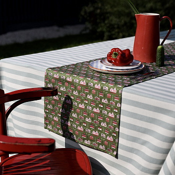 Скатерть в полоску #