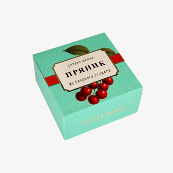 Фирменный пряник с вишней #