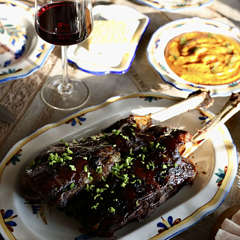 Блюдо овальное &amp;quot;Охота&amp;quot; Гепард #