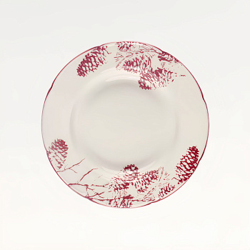 Тарелка суповая &amp;quot;Снегирь&amp;quot; #