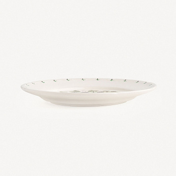 Тарелка плоская с полями &amp;quot;Рыбалка&amp;quot; #