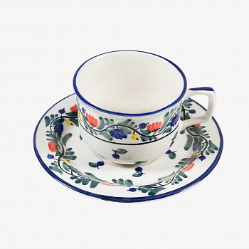 Чайная пара классическая &amp;quot;Черника&amp;quot; #