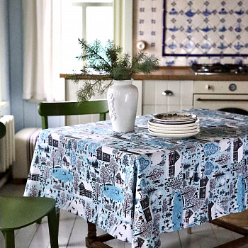 Скатерть. Серия Деревня. Зима, Соня Уткина #