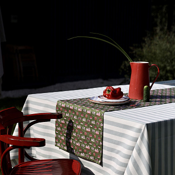 Скатерть в полоску #
