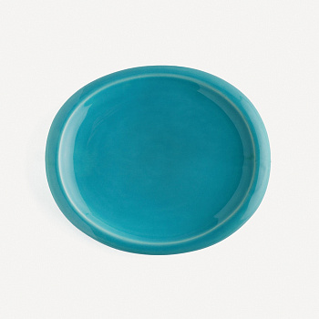 Тарелка Мидори &amp;quot;Лазурь белая&amp;quot; #