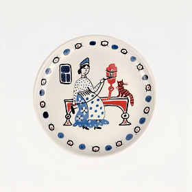 Тарелка "Прялка"