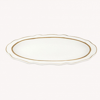 Блюдо овальное &amp;quot;Нерль. Ягодная&amp;quot; Крыжовник #