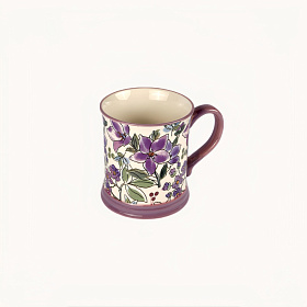 Кружка "Флора фиолетовая"