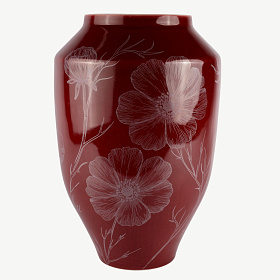 Ваза Спасская "Космея" ночь