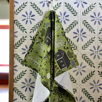 Полотенце. Серия Сельская жизнь. Зеленая деревня, Соня Уткина #