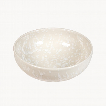 Салатник средний &amp;quot;Снег глянец&amp;quot; #