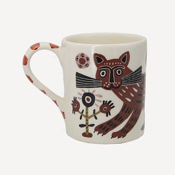 Бокал цилиндрический &amp;quot;Кот&amp;quot; #