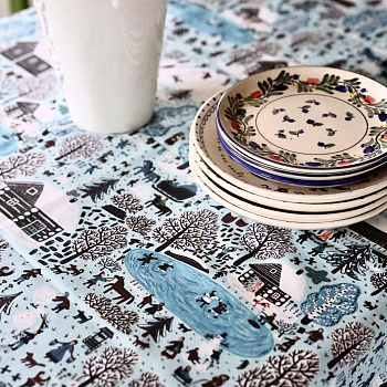 Скатерть. Серия Деревня. Зима, Соня Уткина #