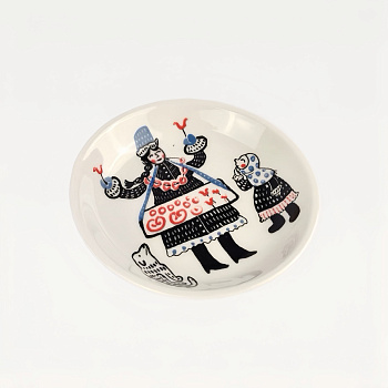 Тарелка &amp;quot;Баранок вязанку&amp;quot; #