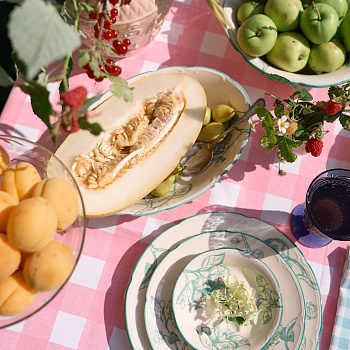 Салатник овальный &amp;quot;Яблони&amp;quot; #