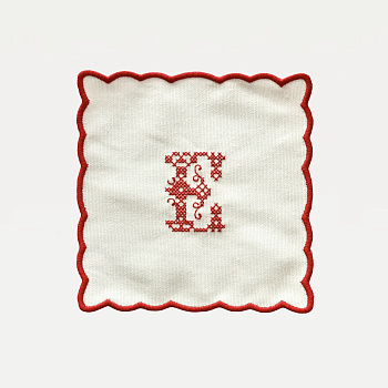 Салфетка под стакан &amp;quot;Костер&amp;quot; (коллекция Алфавит) #