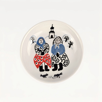 Тарелка &amp;quot;В зимний холод&amp;quot; #