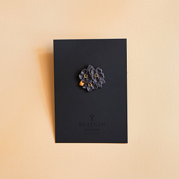 Брошь Букет #