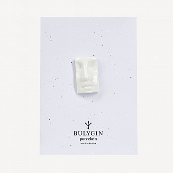 Брошь Нос античный #