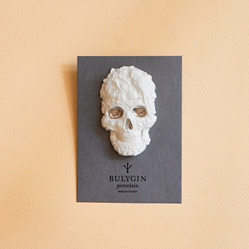 Брошь Череп большой #