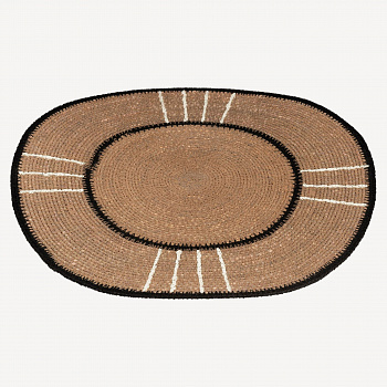 Набор подставок под тарелки (джут) #