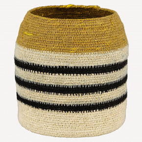 Корзина плетёная декоративная (джут)