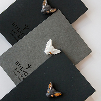 Брошь Кошка #