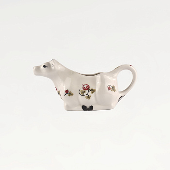 Сливочник Корова лежит &amp;quot;Шиповник&amp;quot; #