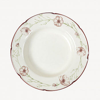 Тарелка суповая &amp;quot;Космея&amp;quot; утро 07.00 #