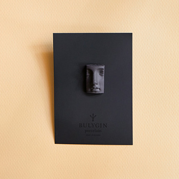 Брошь Нос античный #