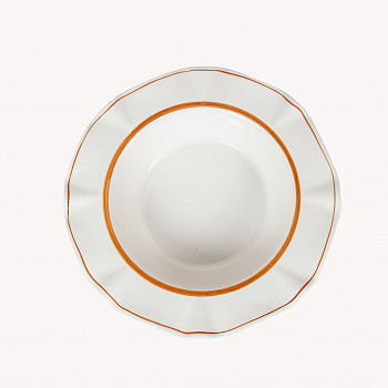 Тарелка глубокая &amp;quot;Нерль. Ягодная&amp;quot; Морошка #