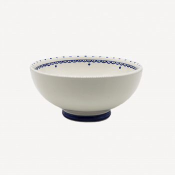 Салатник на ножке &amp;quot;Пей чай..&amp;quot; #