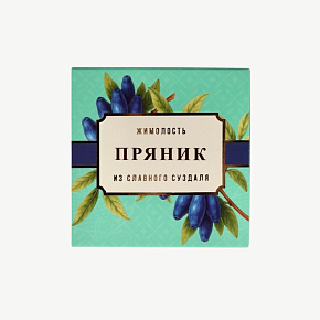 Фирменный пряник с жимолостью