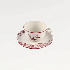 Чашка - Чайная пара &quot;Снегирь&quot;