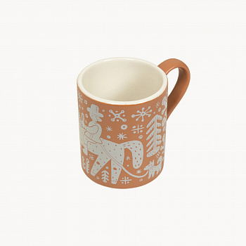 Кружка цилиндрическая «Всадник» #