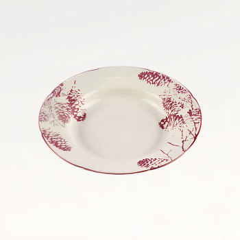 Тарелка суповая &amp;quot;Снегирь&amp;quot; #