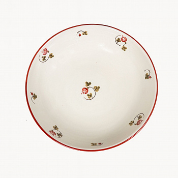 Тарелка глубокая (Шала) &amp;quot;Шиповник&amp;quot; #