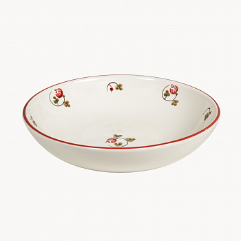 Тарелка глубокая (Шала) &amp;quot;Шиповник&amp;quot; #