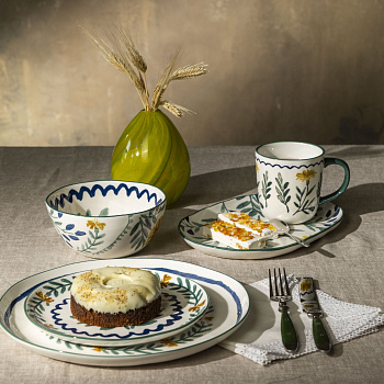 Тарелка плоская &amp;quot;Луга&amp;quot; #