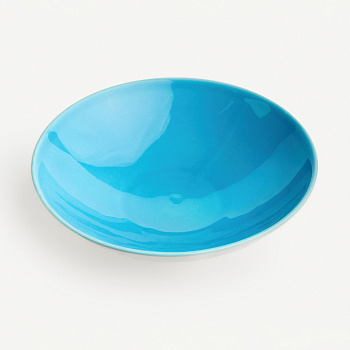 Тарелка Сфера &amp;quot;Лазурь белая&amp;quot; #