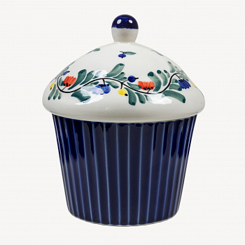 Банка для сыпучих проудктов &amp;quot;Маффин. Черника&amp;quot; #