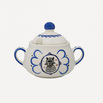 Сахарница &amp;quot;Белый Кот - Черный Кот&amp;quot; #