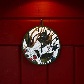 Прихватка круглая Лесная поляна #