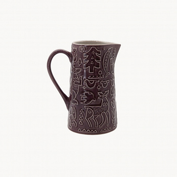 Ваза-кувшин &amp;quot;Дивы&amp;quot; фиолетовая #