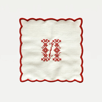 Салфетка под стакан &amp;quot;Костер&amp;quot; (коллекция Алфавит) #