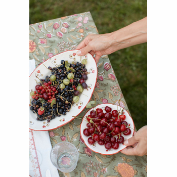 Блюдо овальное &amp;quot;Шиповник&amp;quot; #